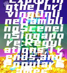 "Exploring the Thriving Online Gambling Scene in Singapore: Regulations, Trends, and Popular Games"
